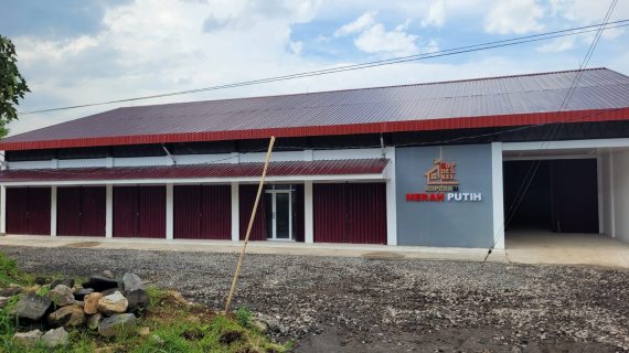Rajafolding.com Mengerjakan Pintu Folding Gate Koperasi Merah Putih